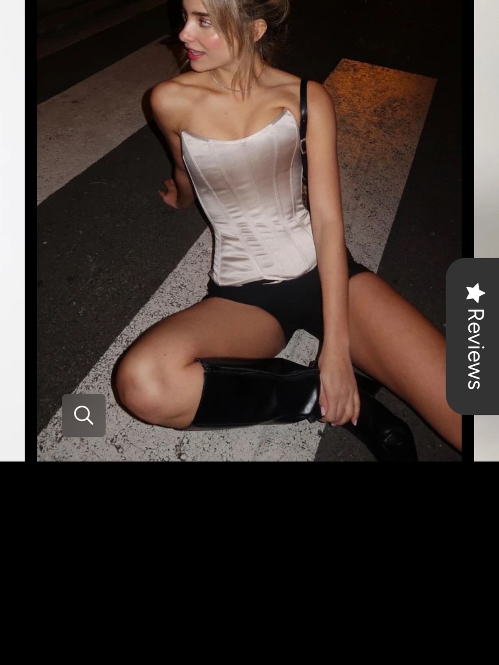 Strapless Shaping Corset Top in Beige - Picture 5 of 5